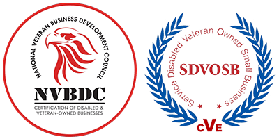 NVBDC Certified and Certified Service Disabled Veteran-Owned Small Business